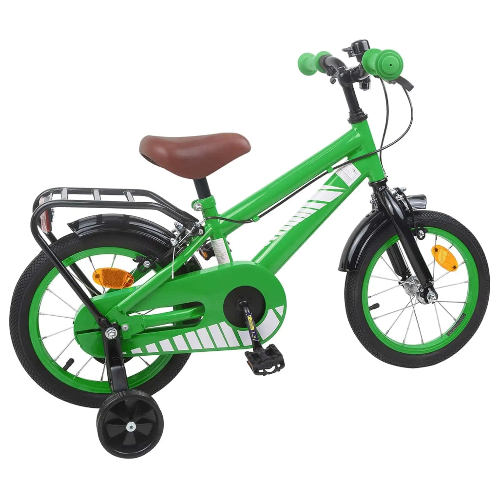 Bicicletta per Bambini 12 Pollici per bambini di 2-4 anni Verde 42009364