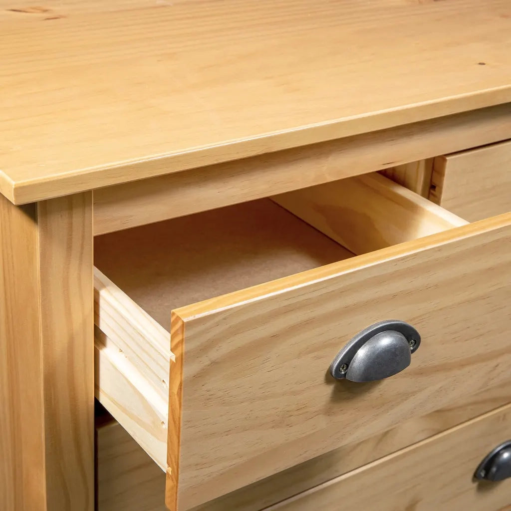 Credenza-Buffet-Armadio da cucina Hill 79x40x80 cm Legno Massello di Pino