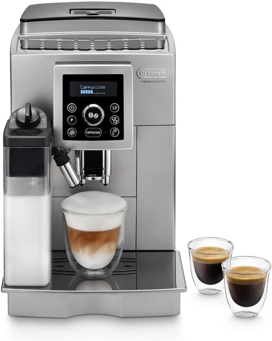 Caffè automatico voltaggio per Cappuccino e Latte Macchiato con attacco di vapore e serbatoio acqua da 1,8 litri