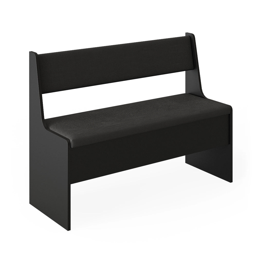 Vicco Panca ad angolo Nero 41.5 x 106.6 cm