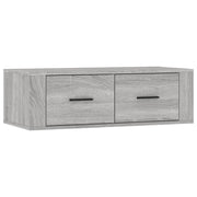 Mobile TV da parete Sonoma 80 x 36 x 25 cm legno ingegnerizzato grigio 02_0024291