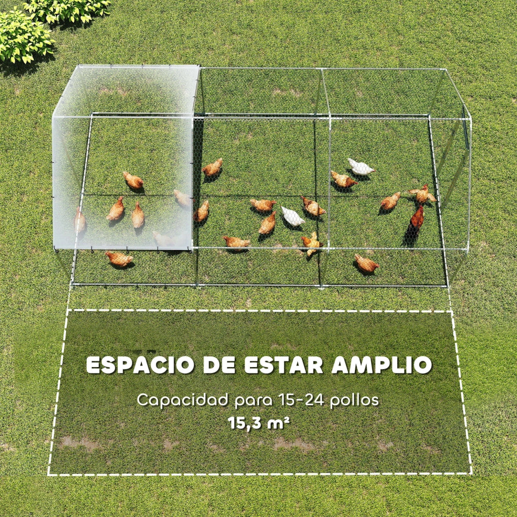 Pollaiolo Grande Esterno ¨C zephmum ¨C Acciaio Galvanizzato 5.1x3x1.9 m