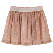 Gonna da Bambina con Brillantini Rosa Tenue 92 15086