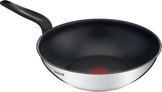 Pentola wok 28 cm acciaio inossidabile - anticongelante - cottura - bollitura