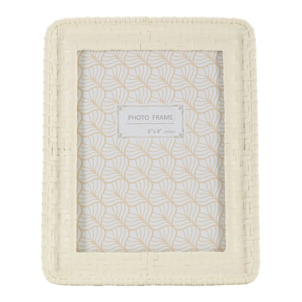 Portafoto Olistic 57, Beige, Poliresina, 20,5x2x25,5 cm