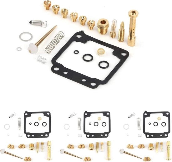 Kit di ripristino carburatore 4 set Kit di ripristino carburatore Riparazione carburatore - XJ650 Maxim 1980-1984 Kit di riparazione HNL Accessori di riparazione