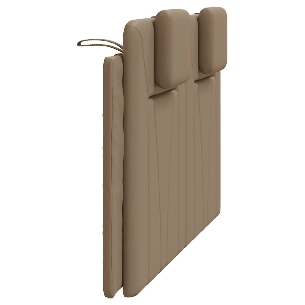 Cuscino Testiera Viana Cappuccino 120 cm in Similpelle CFW1082136
