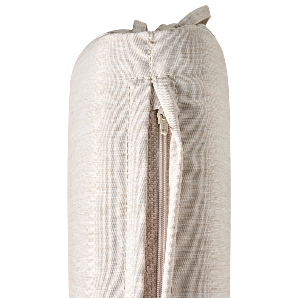Set di 6 Cuscini in Tessuto beige chiaro da Schienale per Sedie da Giardino Toscana/Java/Amantea stile elegante