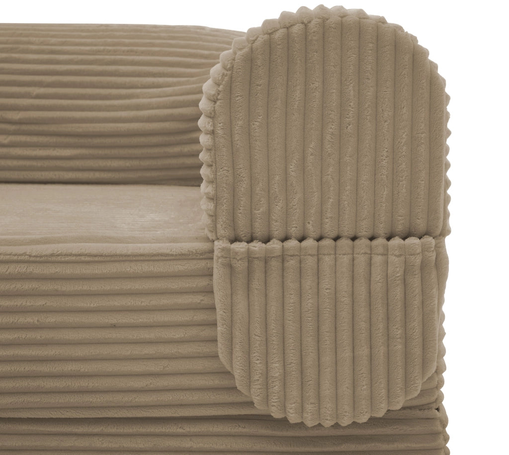 DIVANO LETTO 2 posti convertibile 37 x 37 x 89 cm corda marrone