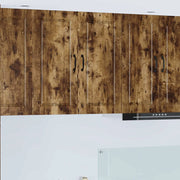 Armadietto a muro PORTO Rovere fumé 80 x 31 x 80 cm