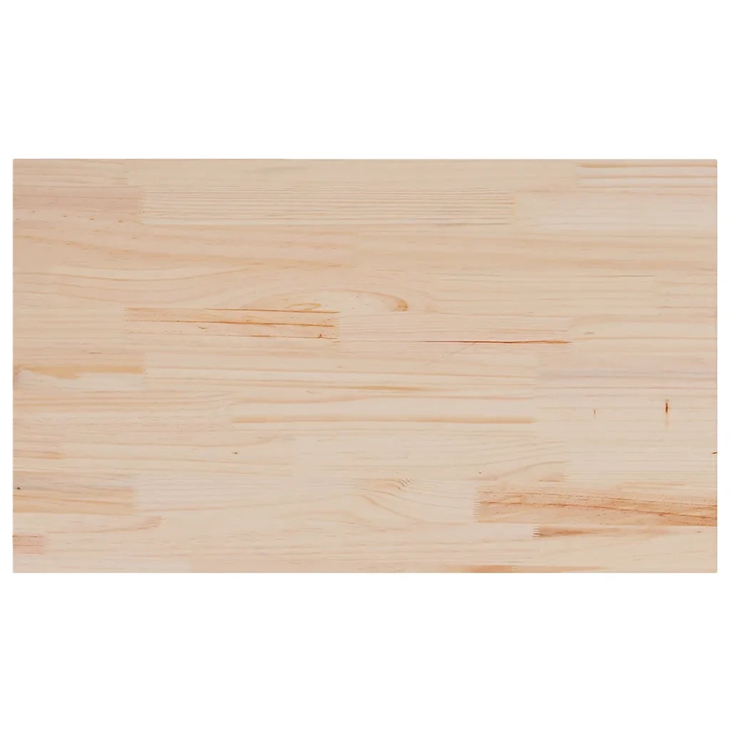 Piani Tavolo 3 pz 80x47x1,7 cm Rettangolare Legno Massello Pino