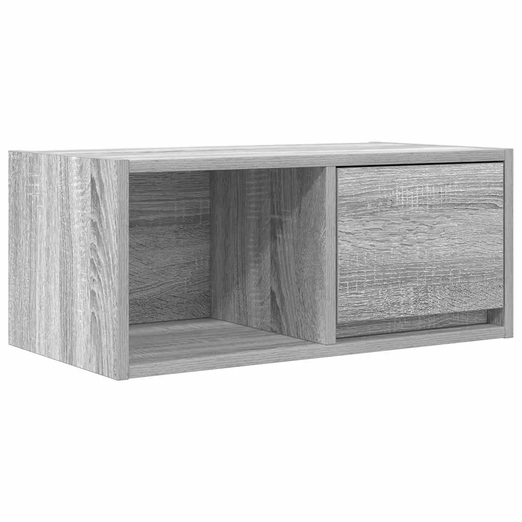 vidaXL Mobili TV 2pz Grigio Sonoma 60x31x25,5 cm Legno Multistrato
