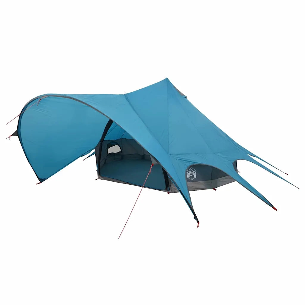 Tenda Teepee per 3 Persone Blu e Grigio 312 x 312 x 197 cm 42004009