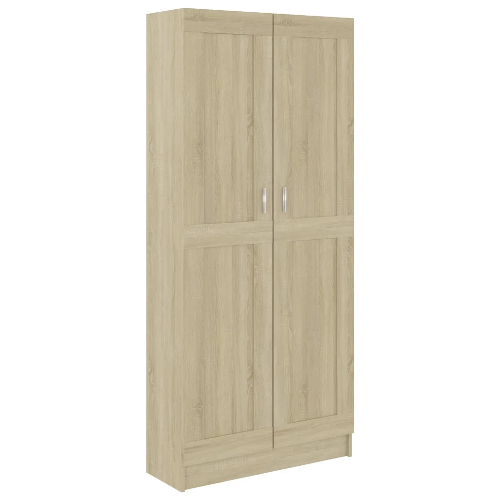 Libreria Rovere Sonoma 82,5x30,5x185,5 cm in Legno Multistrato 802735