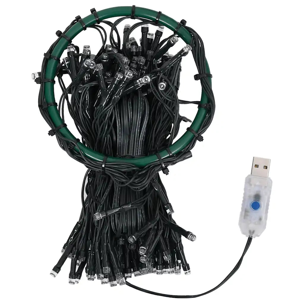Rete di Luce per Albero di Natale 180 LED Multicolore 180 cm CFW4385413