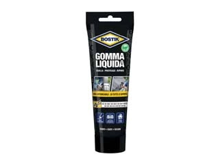 Bostik Gomma Liquida Tubo 250 g Nero 6 Pezzi