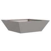 Fioriere | Cassetta per fiori | Vaso da giardino 5 pz Ruggine 50 x 50 x 15 cm