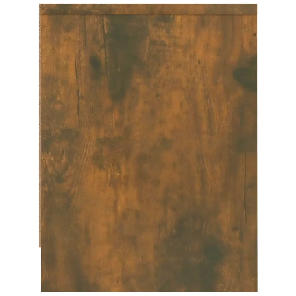 Comodino-Tavolino da notte Rovere Fumo 40x30x40 cm in Legno Ingegnerizzato
