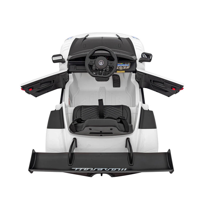 Macchina Elettrica per Bambini Licenza Ufficiale Maserati GT2 10,8V 5,4Ah Bianco