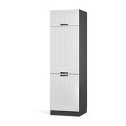 Vicco Armadio frigorifero Bianco casa di campagna 60 cm