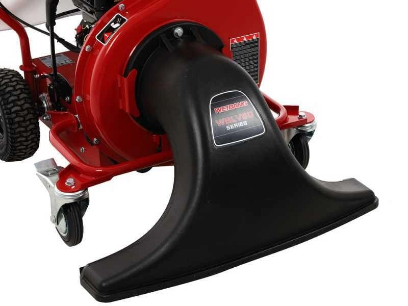 Aspirafoglie Weibang WBLV506C con motore a scoppio 196cc ampiezza 80cm