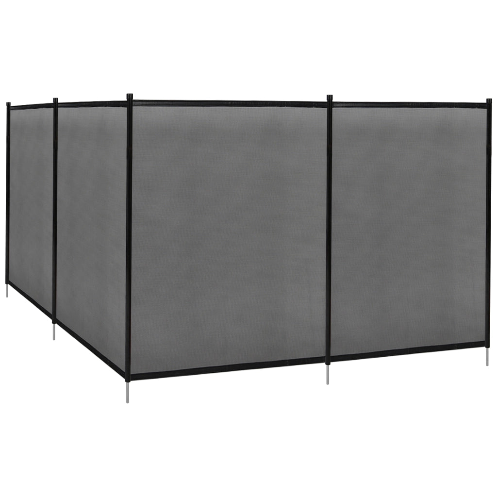 Recinzione di protezione per piscina in alluminio e tessuto Barriera protettiva cancelletto di sicurezza per piscine 366x122cm