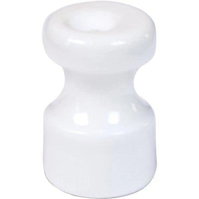 ISOLATORE COUNTRY FME - CERAMICA BIANCO MM 16- 10 pezzi