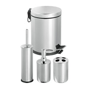 Set bagno 4 pezzi Fiordaliso DH in cromo