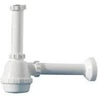 Sifone lavello autopulente1 via 1 1/4 senza piletta bonomini b0