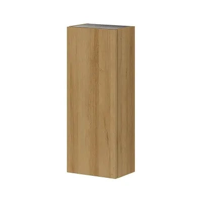 Colonna bagno sospesa H 75 cm rovere miele con tre ripiani Master