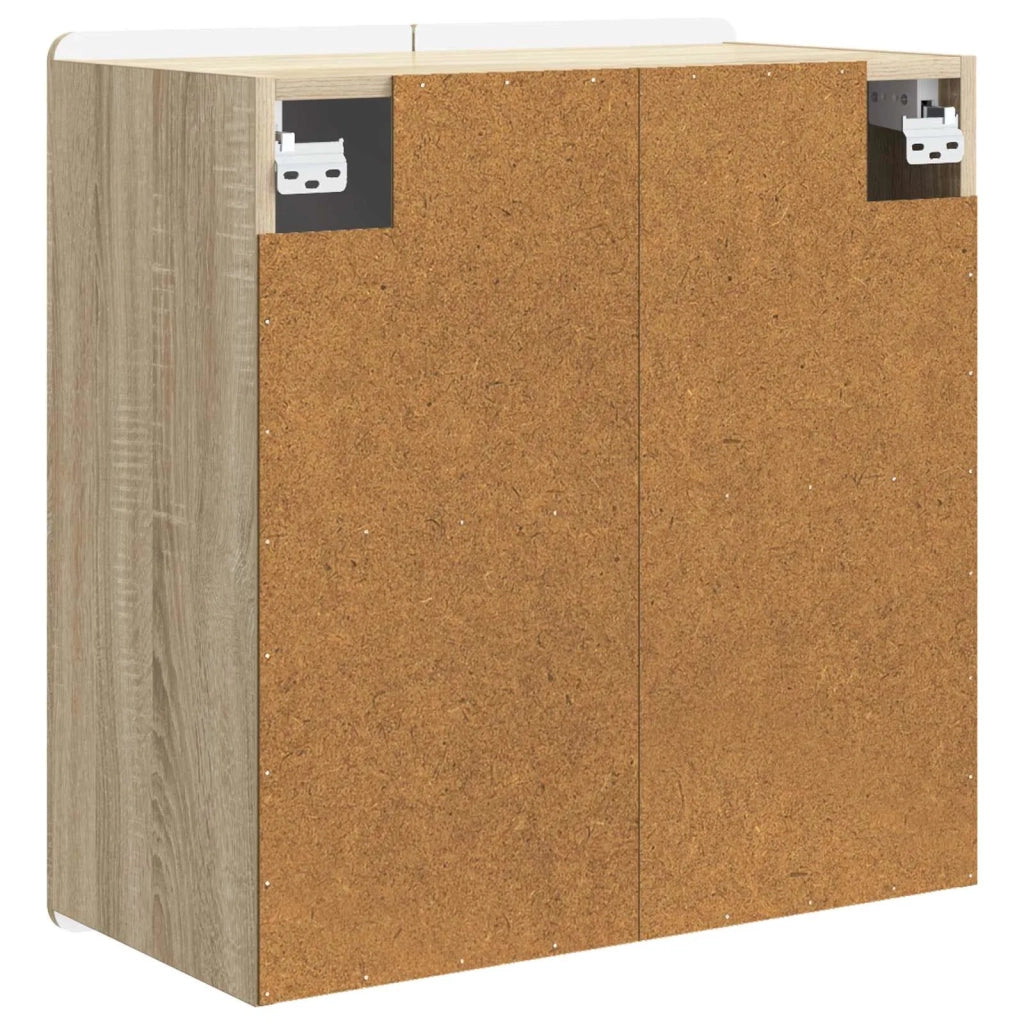 Mobiletto a muro Rovere Sonoma 59 x 31 x 64 cm 898237