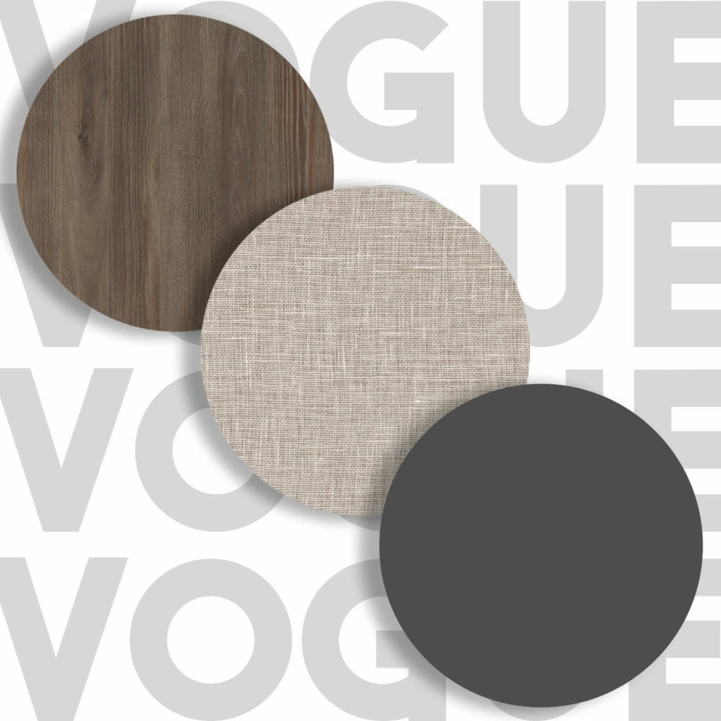 Eusebe, Armadio Multiuso 1 Anta 5 Ripiani, 30x184h cm Marrone