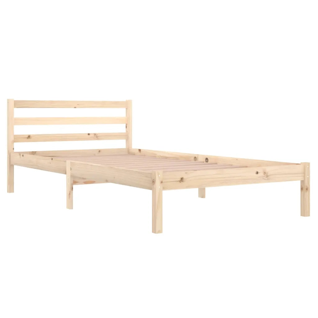Giroletto-Struttura Letto in Legno Massello di Pino 100x200 cm 150527