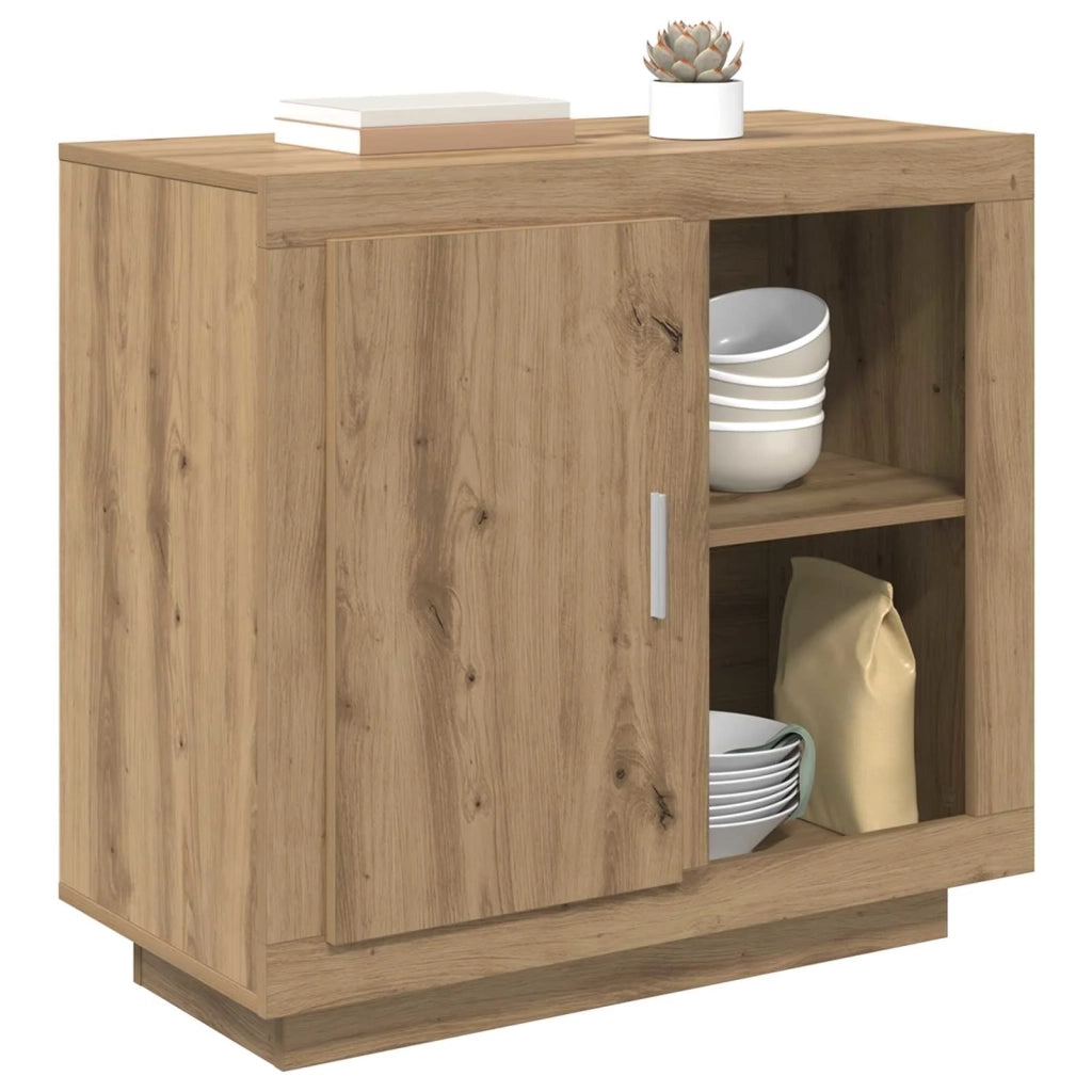 Credenza Rovere artigianale 80 x 40 x 75 cm Legno multistrato