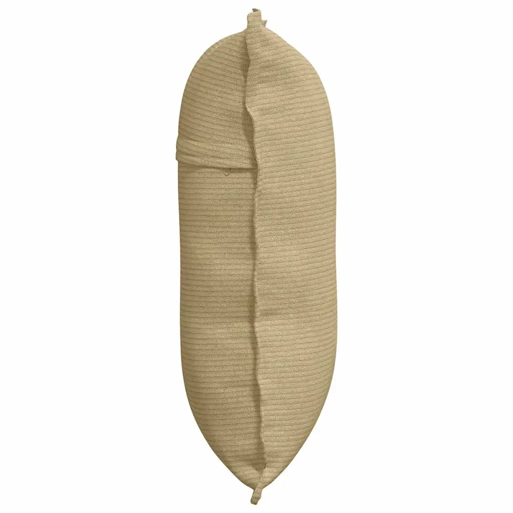 Cuscino per Schiena Grigio Verde 60 x 50 cm Tessuto in Cords