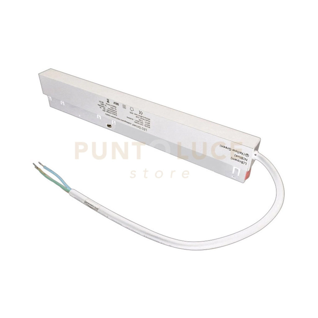 GBITR6- ALIMENTATORE INCASTRO MAGNETICO DIRETTO PER BINARI INCASSO/SUPERFICIE CAVO 43CM