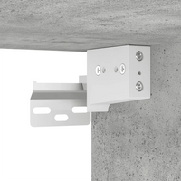 Scarpiera Grigio Cemento 60x35x70 cm in Truciolato cod mxl 49556