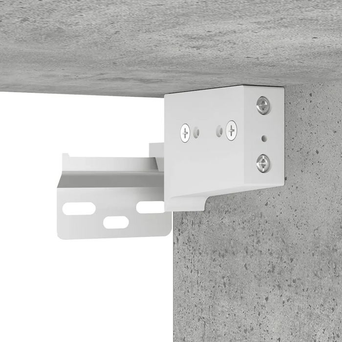 Scarpiera Grigio Cemento 60x35x70 cm in Truciolato cod mxl 49556