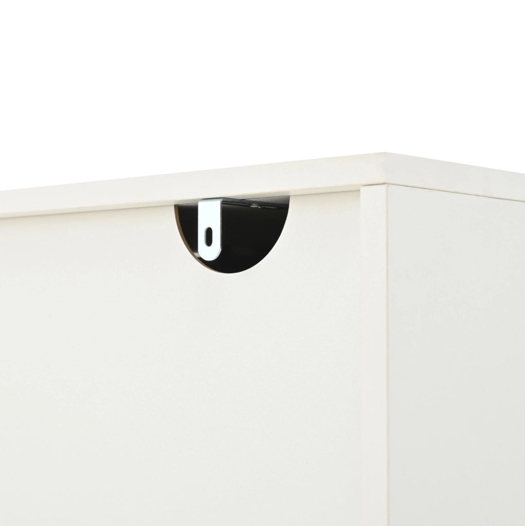 Mobile porta televisore 180 x 40 x 45 cm con 2 armadi e 4 ante