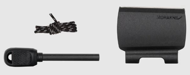 Morakniv 13911 Kit di Sopravvivenza per Kansbol e Garberg Accendifiamma Affilatore Paracord colore Nero