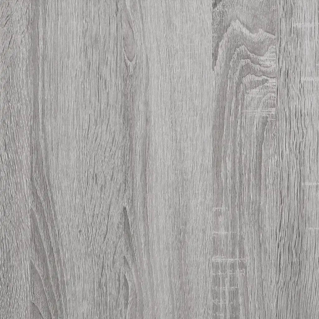 Panca Porta Scarpe Grigio Sonoma 102x42x45 cm Legno Multistrato
