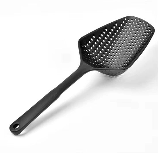 Pacco da 2 | Scolapasta | Setaccio | 2 in 1 | Accessori Cucina | Pasta | Scolapasta 2 in 1 | Nero