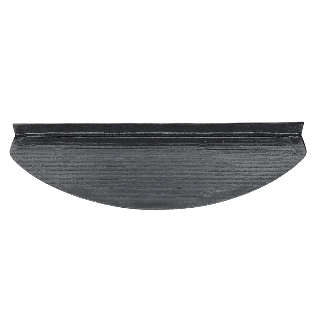 Tappetini Autoadesivi per Scale 15 pz 65x22,5x3,5 cm Neri 136396