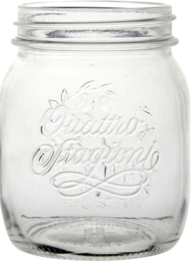 6 PZ BARATTOLO 700 CC BORMIOLI VASO PER CONSERVE TAPPO COMPATIBILE 86 MM
