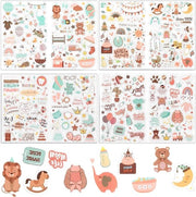 Sticker per bambino per album di foto di bambino - sticker per album di foto per bambini e neonati - per bambini maschi e femmine - per feste di compleanno, album di ricordi e regali per bambini