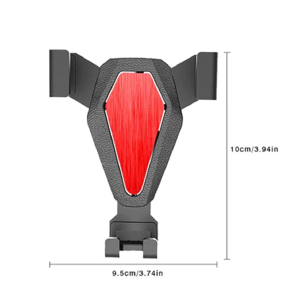 Trade Shop - Portacellulare Da Auto Sistema Bloccaggio Per Ventilazione Rotazione 360° Q-zg53 -