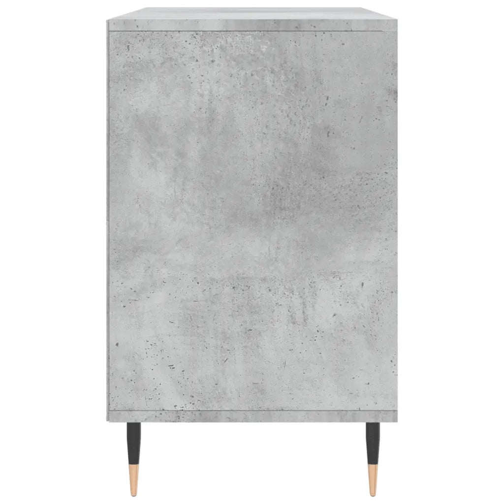 Scarpiera | Mobile per scarpe Grigio Cemento 102x36x60 cm in Legno Multistrato