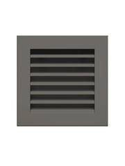Griglia di ventilazione per camino Grafite - Hide 17x17