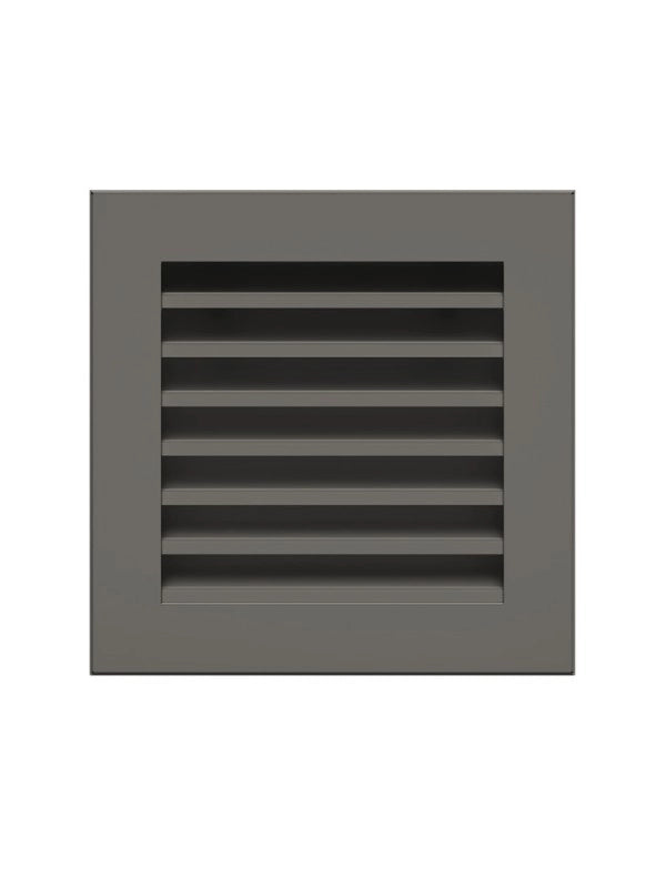 Griglia di ventilazione per camino Grafite - Hide 17x17