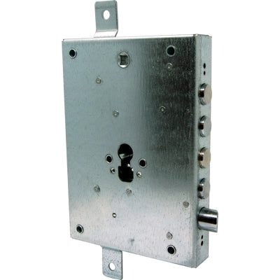 SERRATURA METALLO APPLICARE 70128 CIPIERRE  F.SAGOM M2 TRIPL+SCR IP.MM 28 E.MM 73 DX/SX